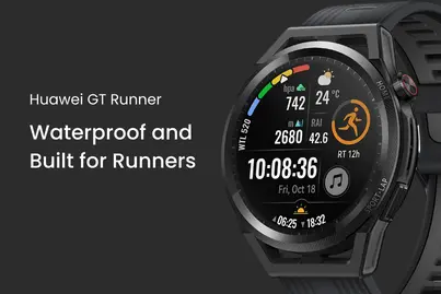 Huawei Watch GT Runner : Waterproof and Built for Runners