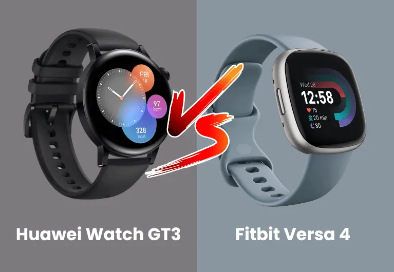 Huawei Watch GT3 Vs Fitbit Versa 4, Which Will You Choose