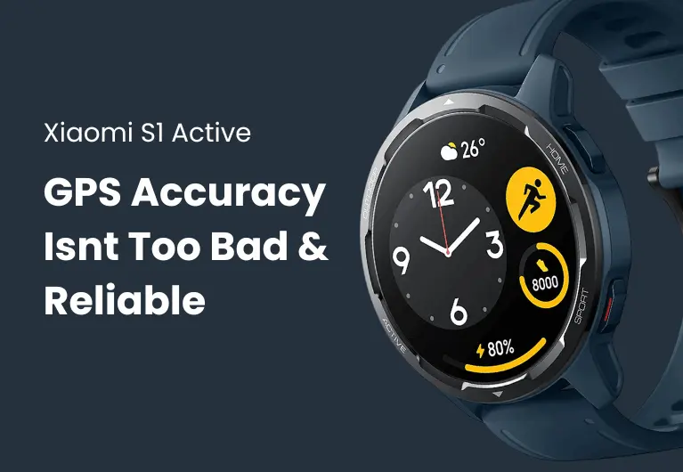 Xiaomi S1 Active : GPS Accuracy Isn’t Too Bad